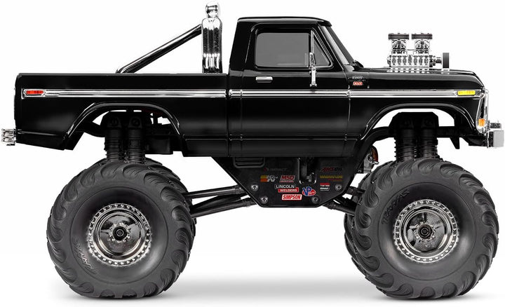 TRAXXAS TRX-4MT Ford schwarz F150 4x4 1/18 Monster-Truck RTR Brushed, mit Akku und USB Ladegerät