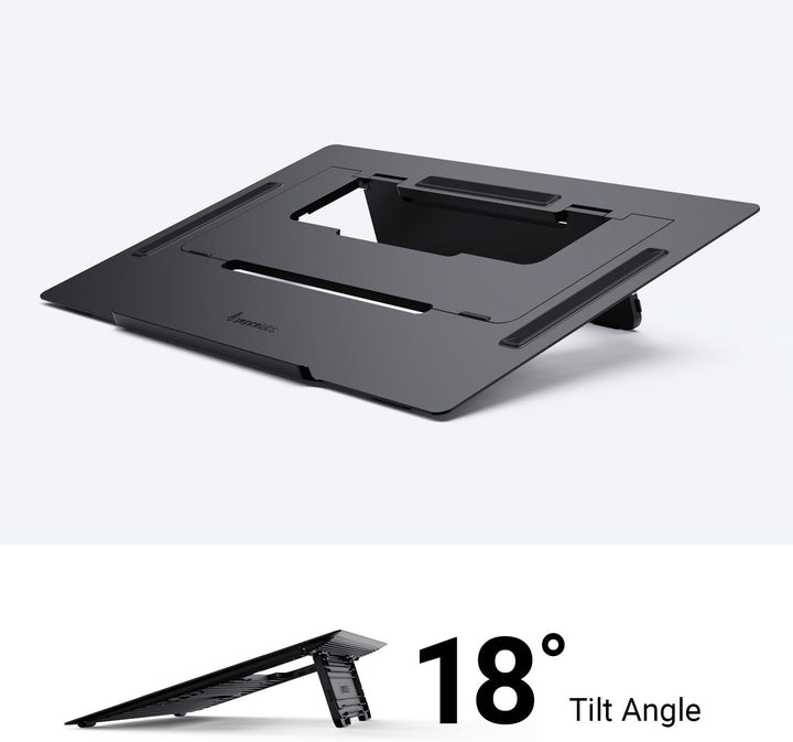 XENCELABS Mobile Easel Standfuss für Pen Display 16, Verstellbarer Zusammenklappbarer Ständer mit Zw