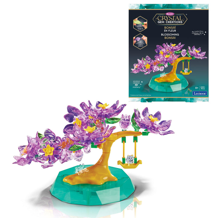 Lexibook, Kristall-Bonsai, lila/pink/grün, CRSS58