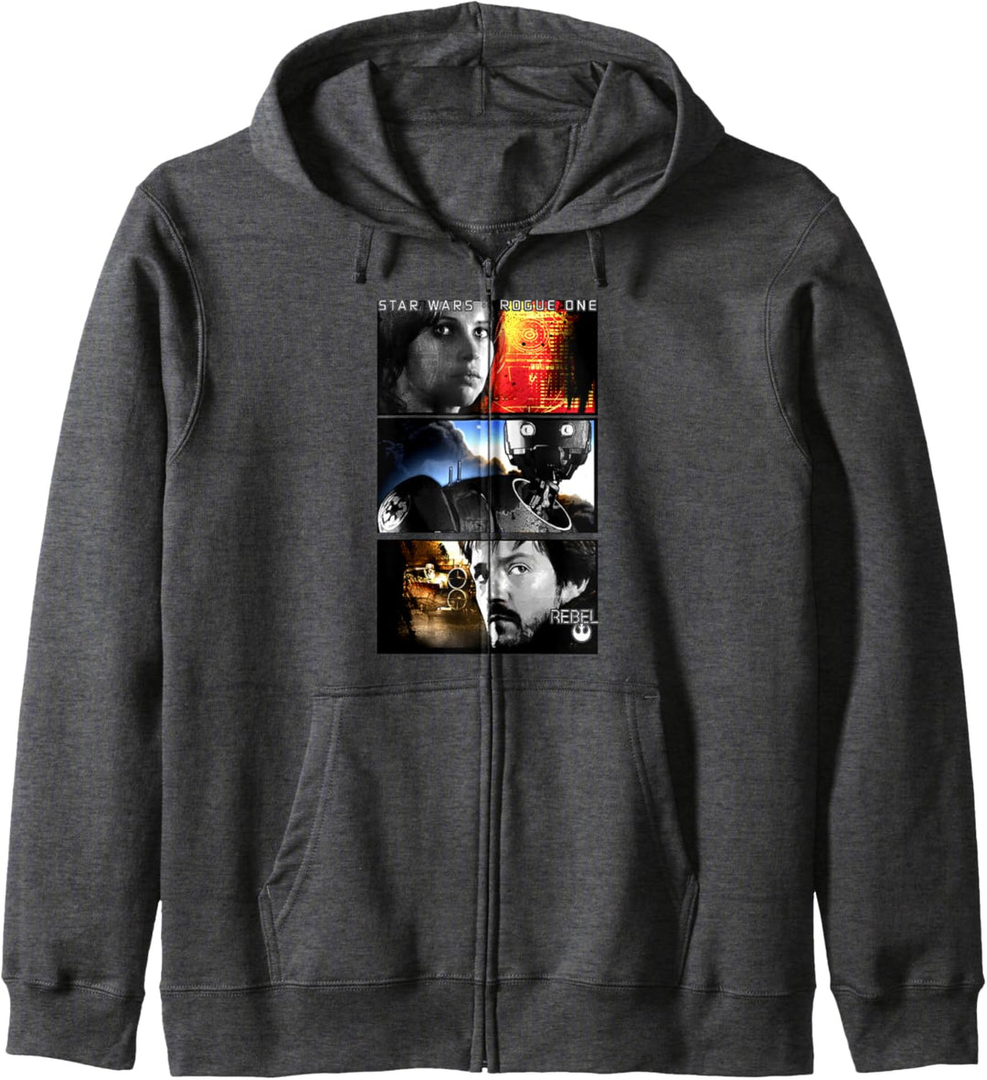 Star Wars Rogue One Rebel Hero Panels Kapuzenjacke