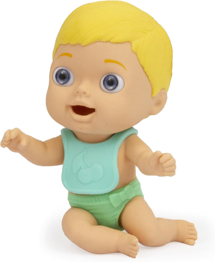 Cicciobello Amicci CC022100 Food Time Boys and Girls, Niedliche Baby Schnuller, Bunte Windel, Minifi