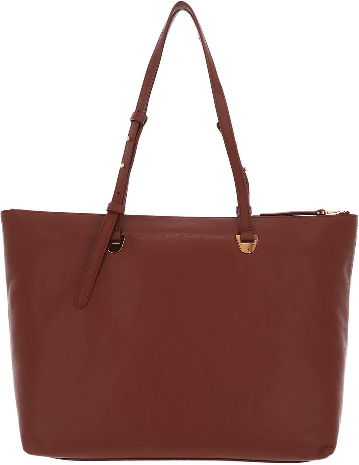 Coccinelle Lea Shopper Tasche Leder 38 cm Brule Einheitsgrösse, Brule Einheitsgrösse