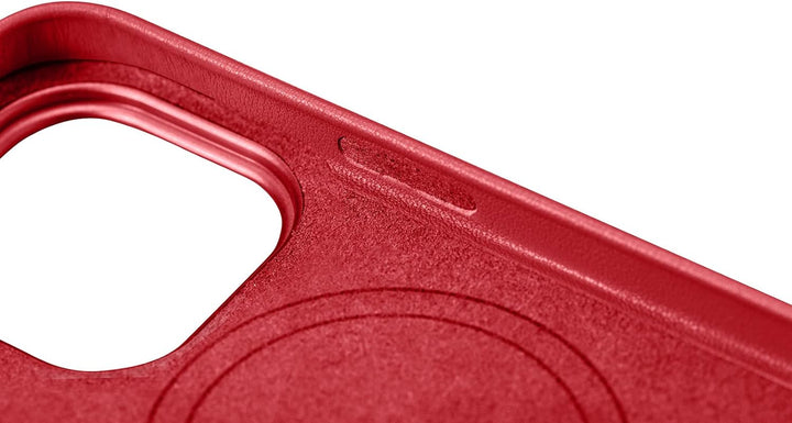 Mobiskin Hülle kompatibel mit iPhone 14 PRO MAX (6,7 Zoll), Handyhülle mit echtem Leder, Case, Schut