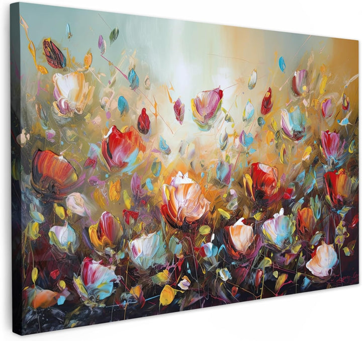 MuchoWow© Leinwände Gross 120x80 cm XXL Wall Decoration Bilder Schlafzimmer Deko Pictures Canvas Pai