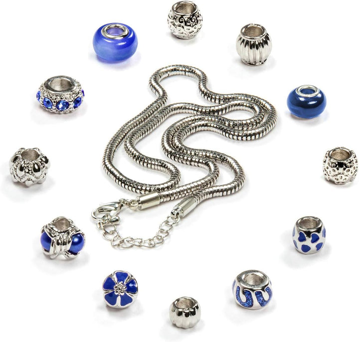 VALIOSA Mode-Schmuck Adventskalender,Merry Christmas' mit Halskette, Armband + 22 individuelle Perle