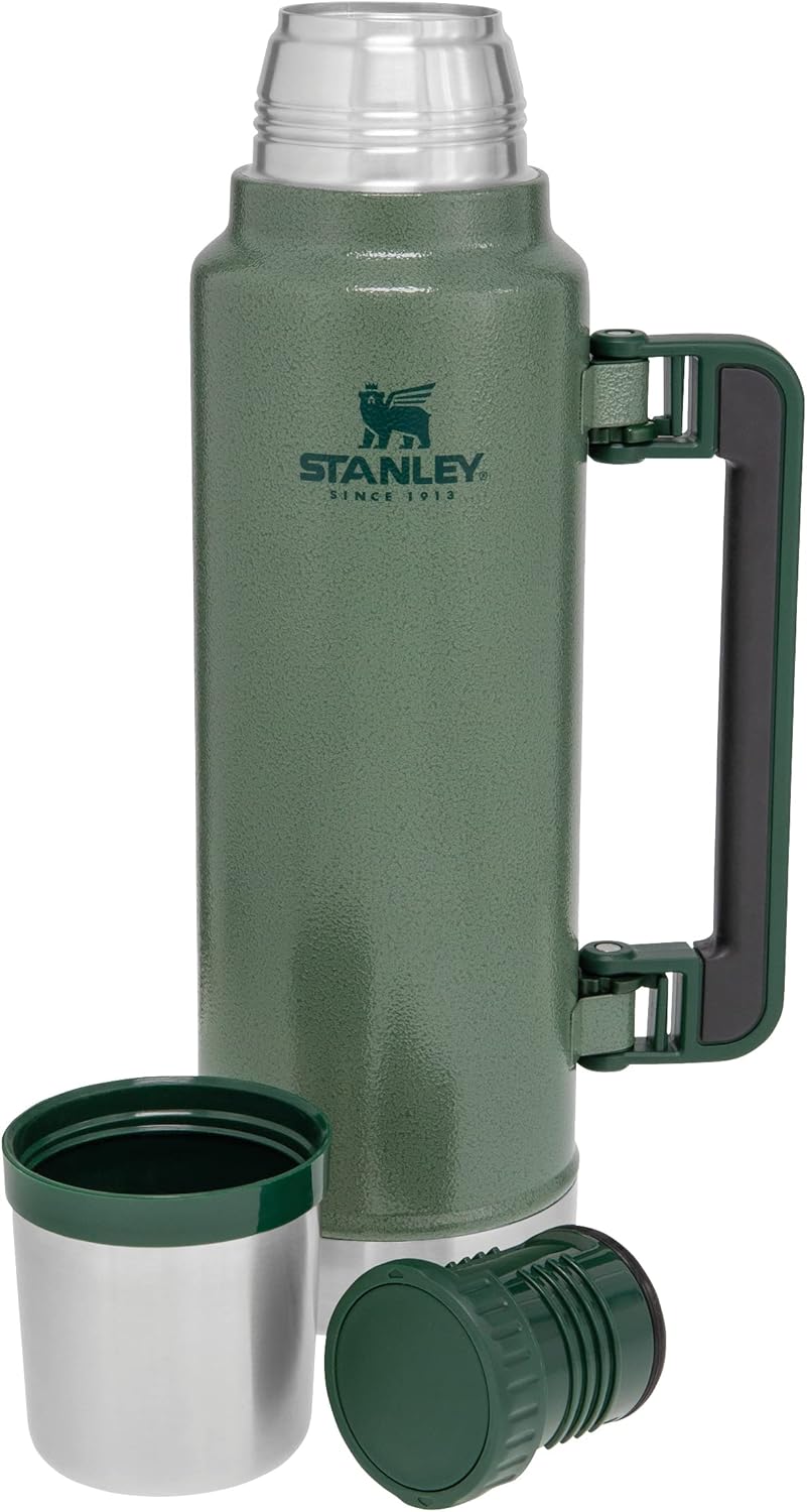 Stanley Classic Legendary Thermosflasche- Thermos Hält 15-48 Stunden Heiss oder Kalt - Edelstahl The