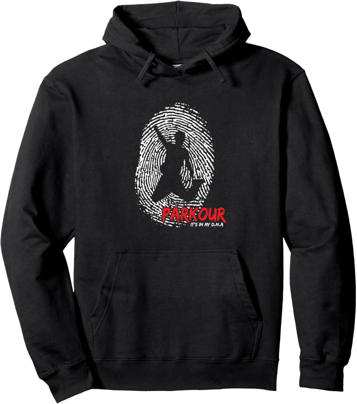 Parkour ist in meiner DNA. Pullover Hoodie