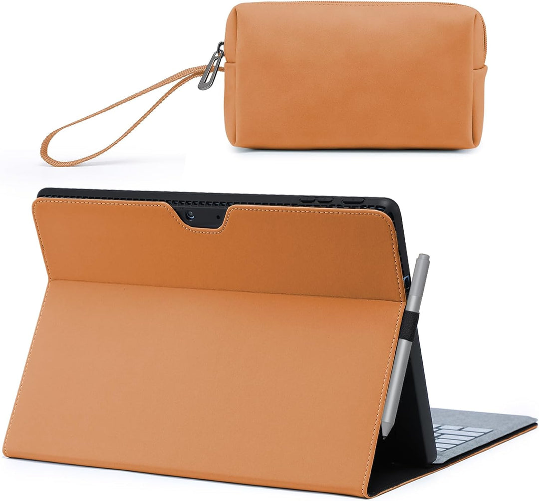 HYZUO Hülle für Surface Pro 11 2024, Surface Pro 10 2024, Surface Pro 9 2022, Mehrwinkelbetrachtung