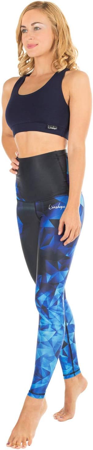 WINSHAPE Women's Damen Functional Power Shape Tights „high Waist“ Hwl102- Brilliant Leggings XS Saph