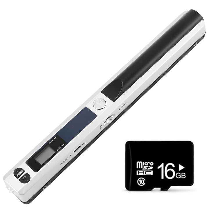 Tragbarer Dokumentenscanner, Mini-Fotoscanner, 900 DPI, Farbscanner, A4, hohe Geschwindigkeit, tragb
