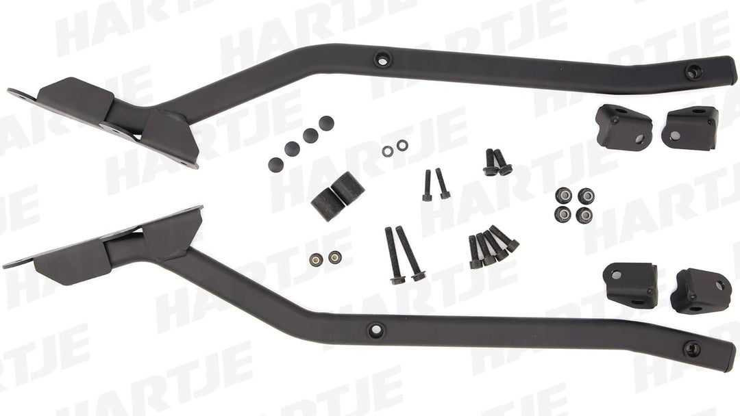 Kappa KZ5117 Topcasetraeger, Schwarz, Grösse Standard