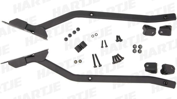 Kappa KZ5117 Topcasetraeger, Schwarz, Grösse Standard