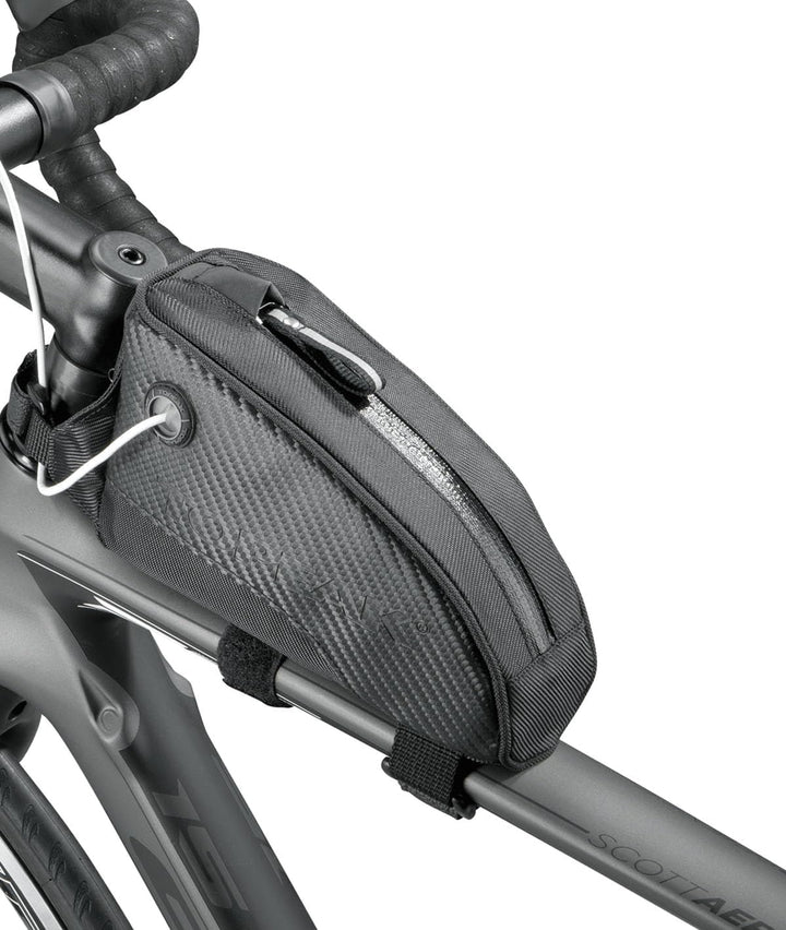 TOPEAK Lenkertasche Fuel Tank Medium Oberrohrtasche Satteltasche 17.5 x 7.5 x 11 cm, 0.5 L Schwarz (
