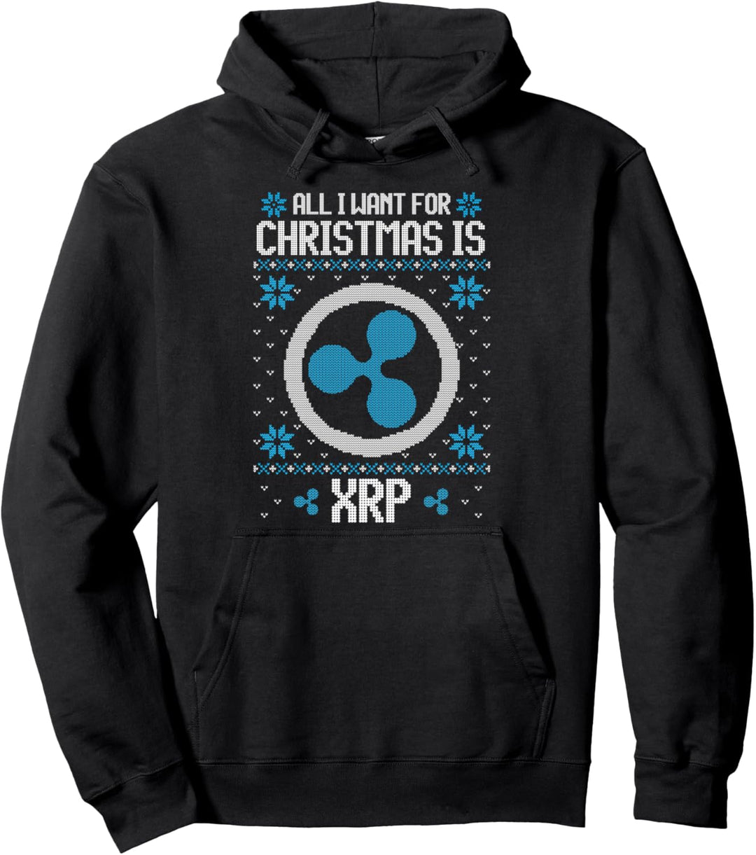 All I Want For Christmas Is XRP - For Men & Women Pullover Hoodie