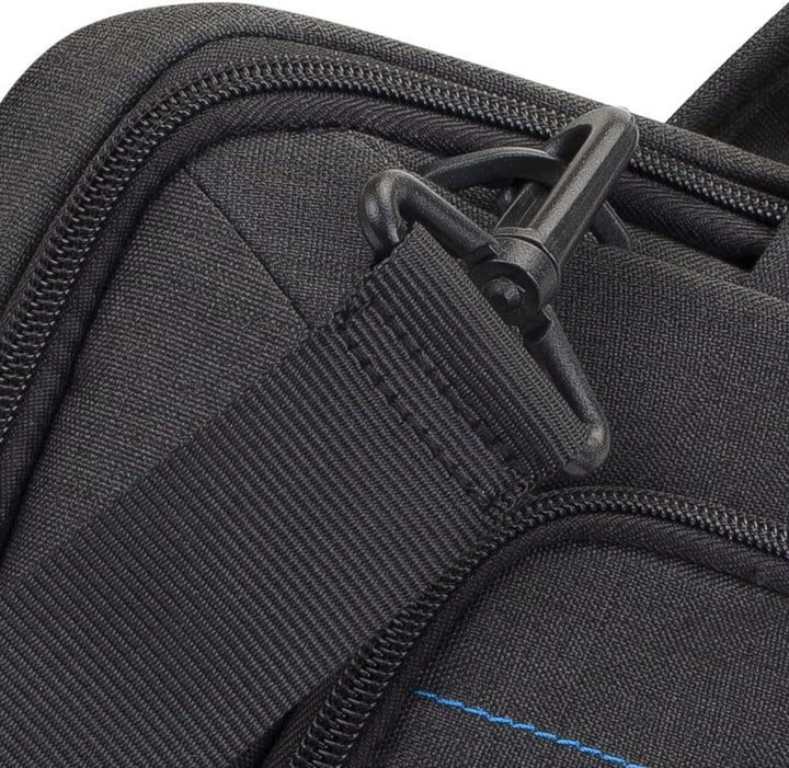 RIVACASE Tasche für Laptops bis 13.3“ – Leichte und stillvolle Notebooktasche mit Zubehör Fächern un