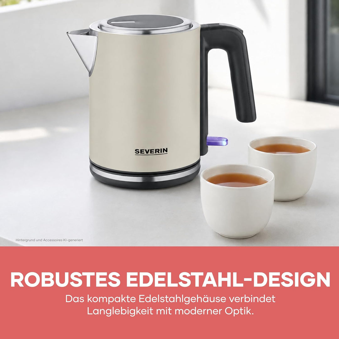 SEVERIN Wasserkocher Limited Edition WK 9577 Dusty Beige