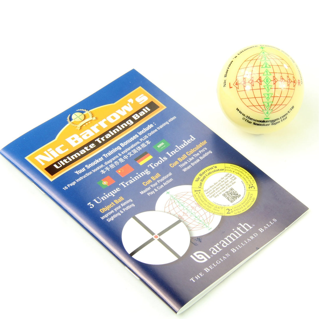 Aramith NIC Barrows Ultimate Snooker-Trainingsball