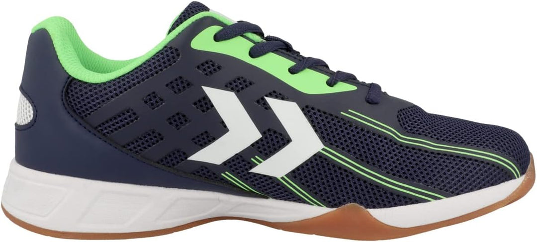 hummel Multisport Shoe Root Elite Handball Erwachsene Grösse 37.5 EU Schmal Blau, 37.5 EU Schmal Bla