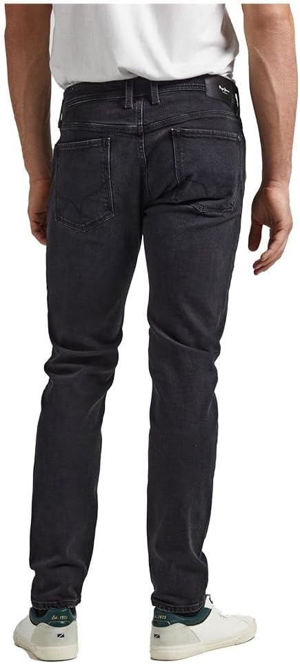 Pepe Jeans Herren Jeans Hatch Regular 28W / 32L Black (Denim-xv1), 28W / 32L Black (Denim-xv1)
