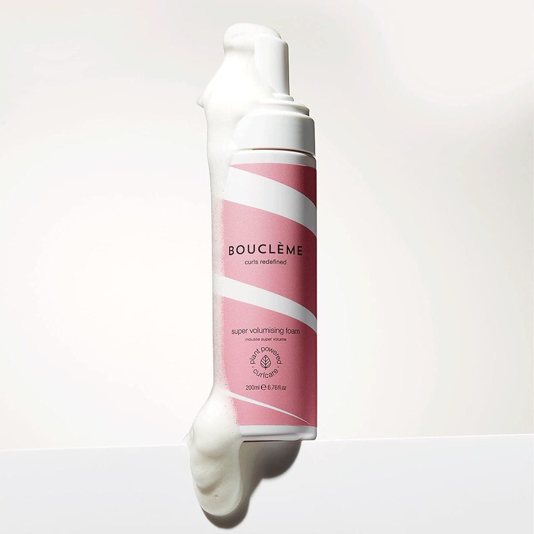 Bouclème - Super Volumizing Foam - Stylingschaum für lockiges Haar - 98% natürlich gewonnene Inhalts