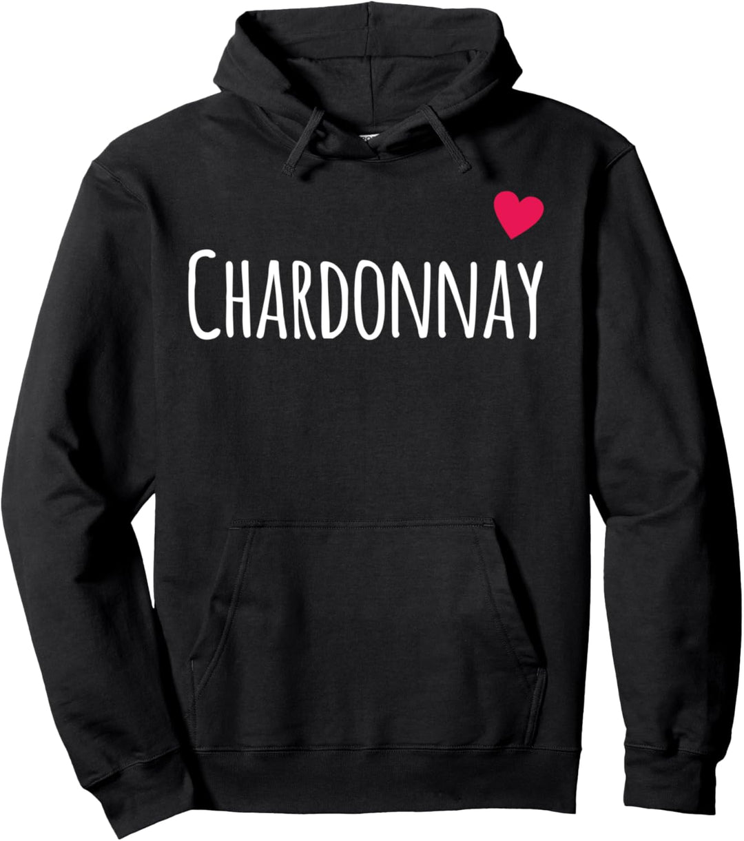 Chardonnay Dialekt Rheinhessen und Pfalz Weinfest Pullover Hoodie