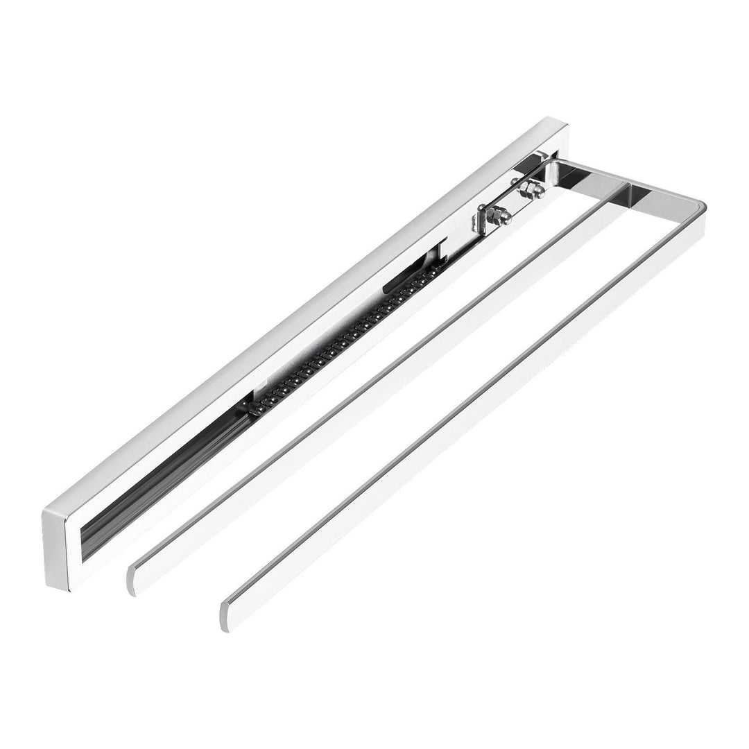 SOTECH Handtuchauszug STYLE 2-armig Chrom poliert 415 mm Auszugsweg 300 mm Handtuchhalter für Seiten