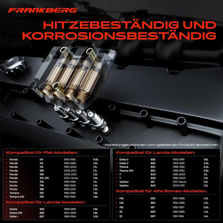 2x Zündspule Zündmodul für 145 146 155 33 Cinquecento Coupe Doblo Palio Panda Punto Seicento/600 Str