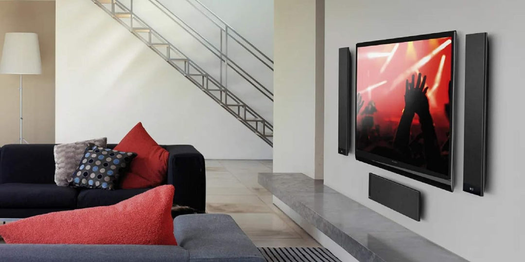 KEF T301 Lautsprecher Weiss Paar|Ultra Flach| 3,5cm tief|10-150W|HiFi|Heimkino|TV, Weiss