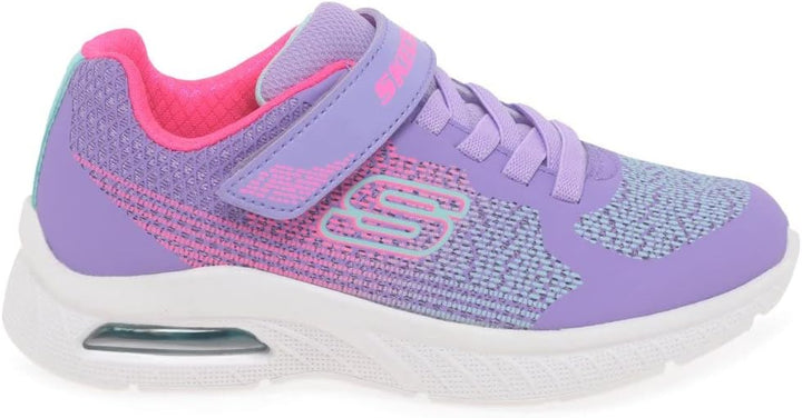 Skechers Mädchen 303610l Bklv Sportschuhe 33 EU Lavendelfarbener Synthetischer Rand in Hot Pink, 33