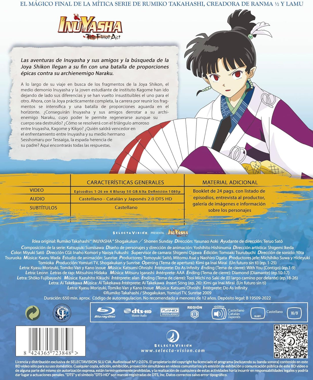 Inuyasha - The final act Edición Digipack - BD