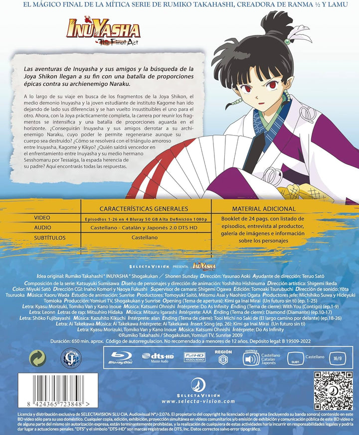 Inuyasha - The final act Edición Digipack - BD