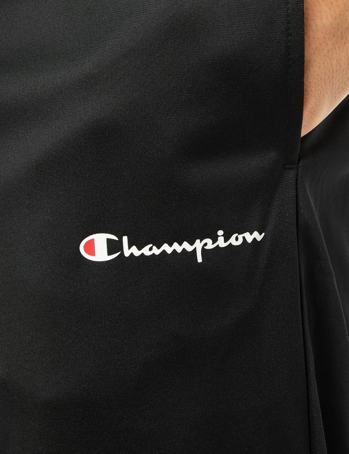Champion Herren Legacy Tracksuits-Script Logo Poly-warpknit Full Zip Sportanzug M Nero, M Nero