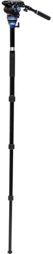 Benro Aero6 Pro Travel Video Tripod Aluminium, A3883TS6PRO, Aluminium
