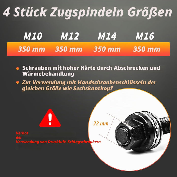 28tlg Silentlager Abzieher Werkzeug Satz Universeller Montage u.Demontage von Lagern am KFZ Gummibuc