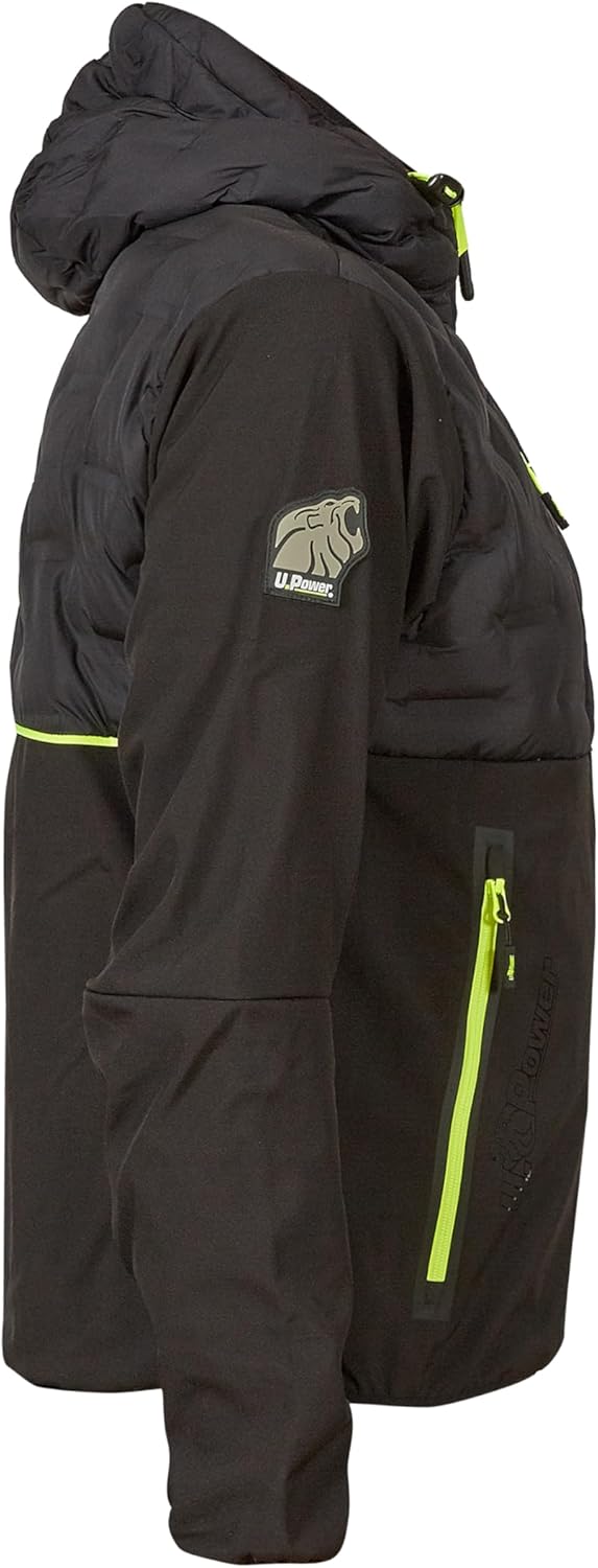 U POWER - Spock Jacke XXL Schwarz/Gelb, XXL Schwarz/Gelb