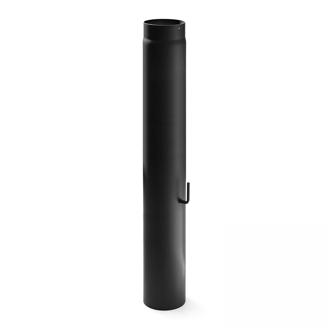 raik Rauchrohr Ofenrohr mit Zugregulierung zur Steuerung des Kaminzugs mit 180 mm Durchmesser und 10