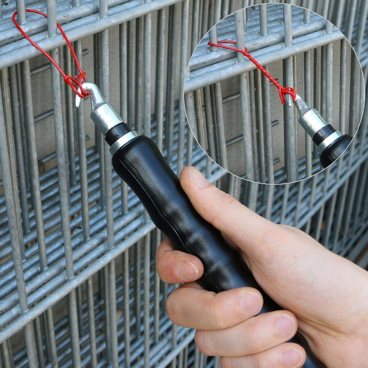 Bindedraht 1000 Stück 160 mm Drill Draht Rödeldraht Edelstahl Rot Verbindungsdraht