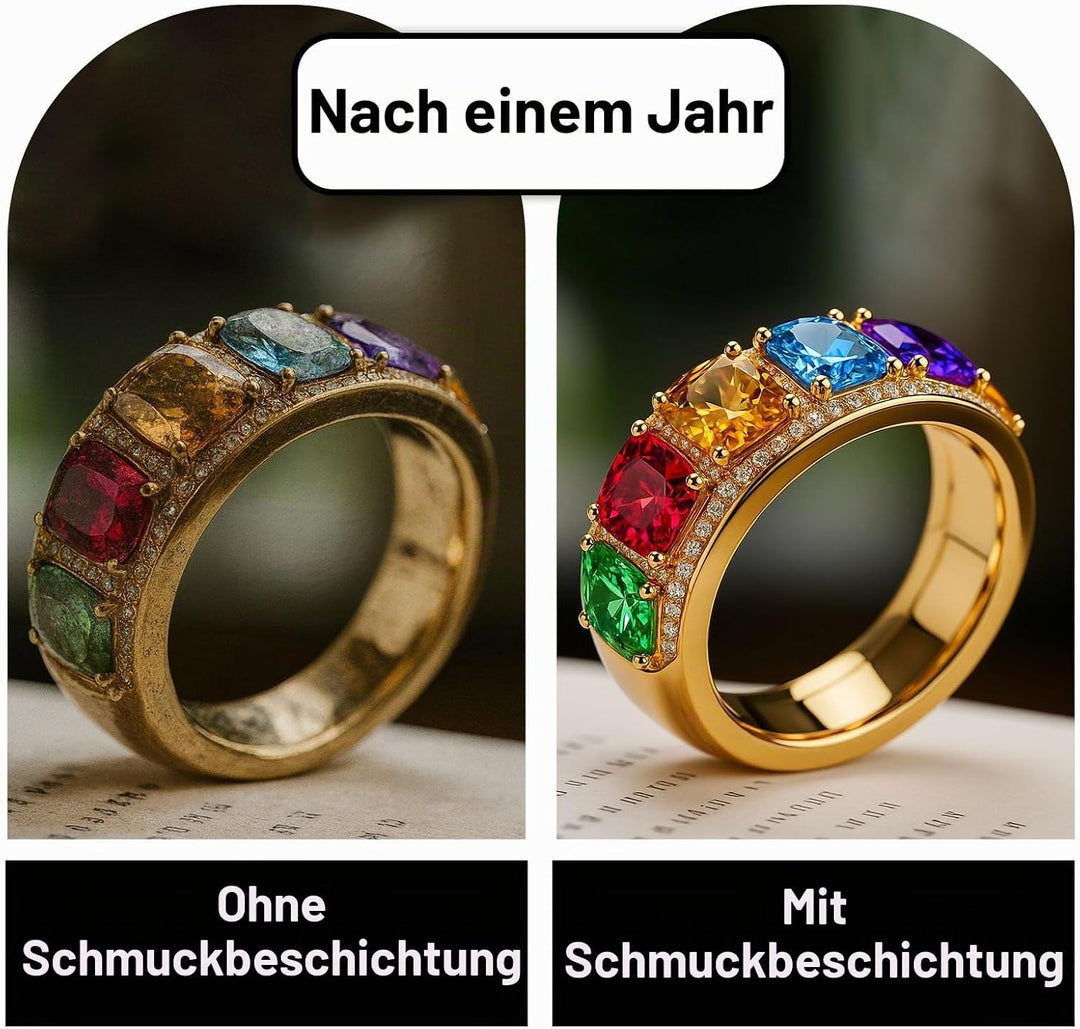 EIGTWEN Schmuckbeschichtung Anlaufschutz, Schmuck-Schutzbeschichtung schützt Ornamente vor täglichem