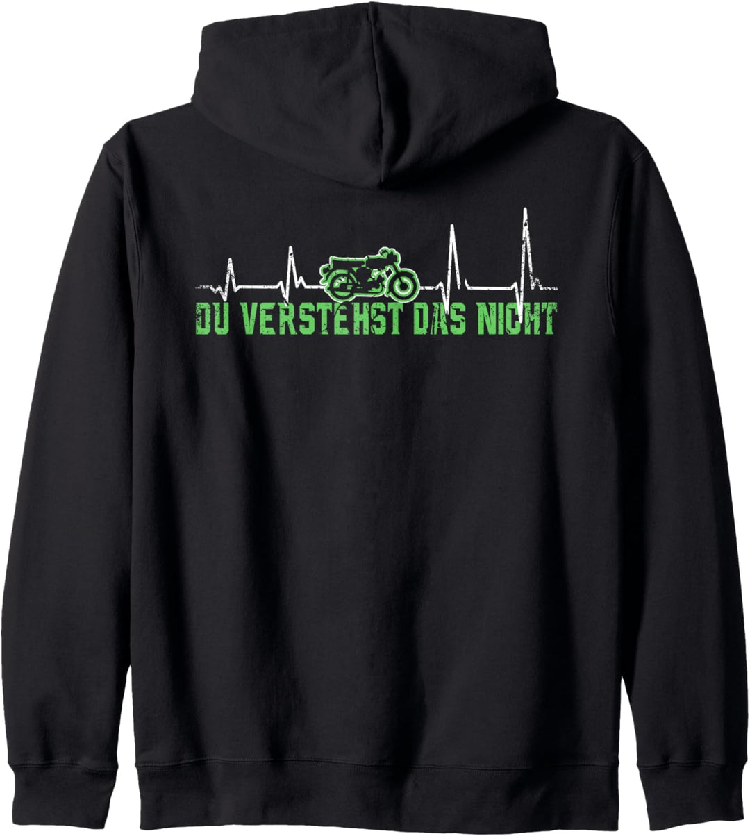 "Du verstehst das nicht" Herzschlag Moped retro ddr fahrzeug Kapuzenjacke