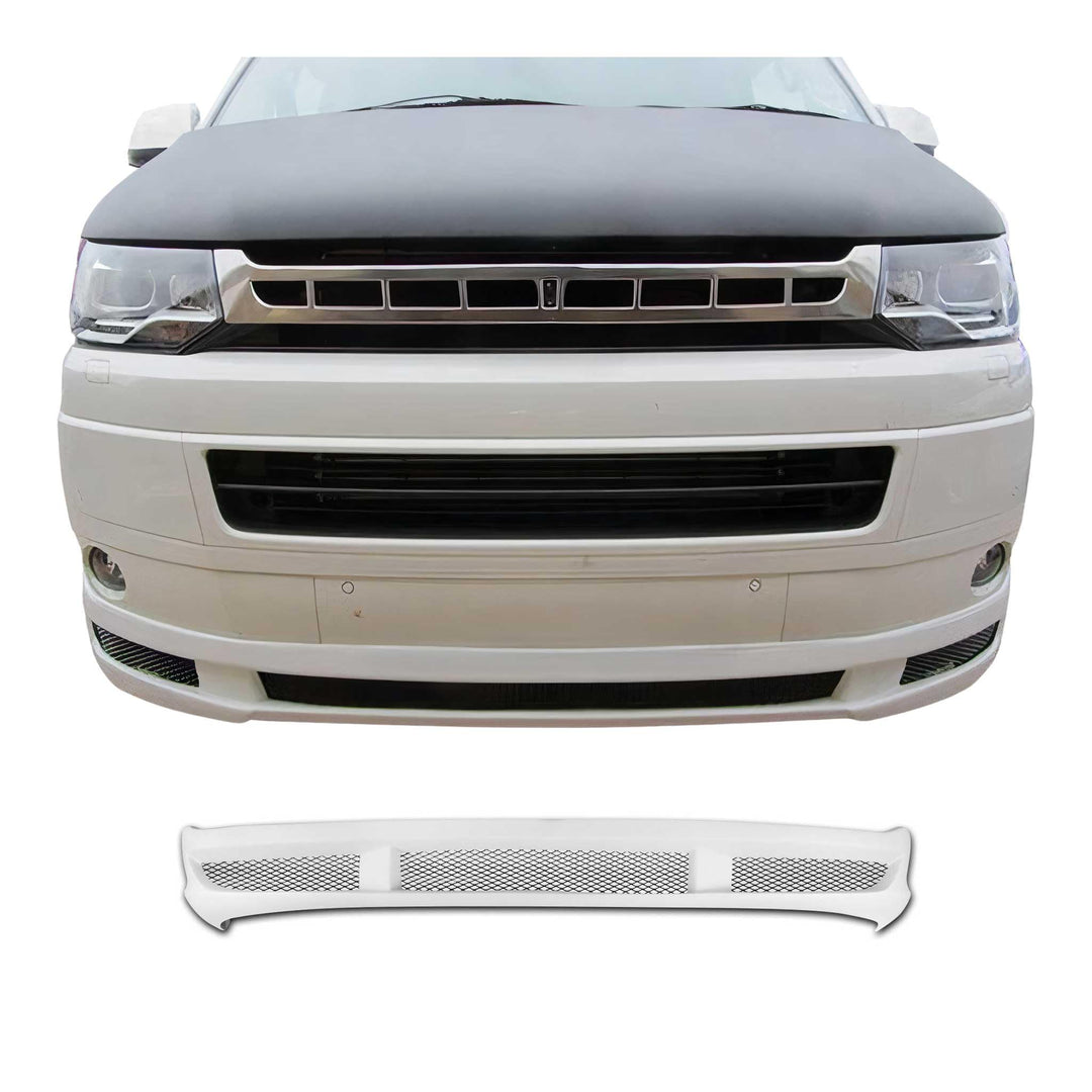 OMAC Stossstange Frontlippe Kompatibel mit VW T5 Multivan Caravelle 2003-2010 | Auto Spoiler Frontsc