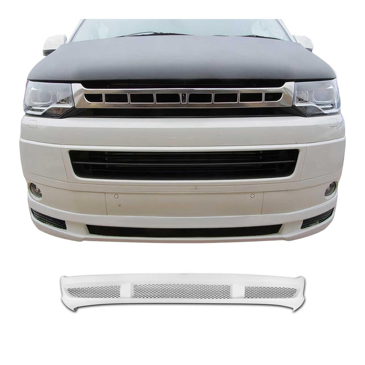 OMAC Stossstange Frontlippe Kompatibel mit VW T5 Multivan Caravelle 2003-2010 | Auto Spoiler Frontsc