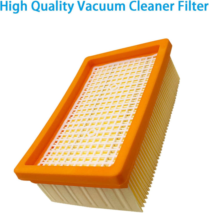 Staubbeutel Filter Zubehör Set für Kärcher WD4 WD5 WD6 MV4 MV5 MV6 WD5P WD6P Premium Staubsauger KFI