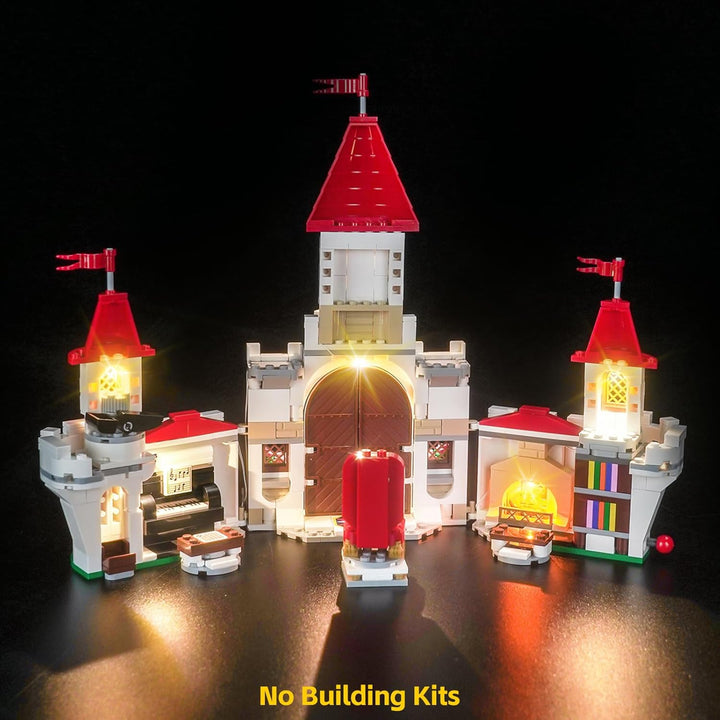 Led Licht Set Kompatibel mit Lego Battle with Roy at Peach's Castle (Kein Modell), Dekorationsbeleuc