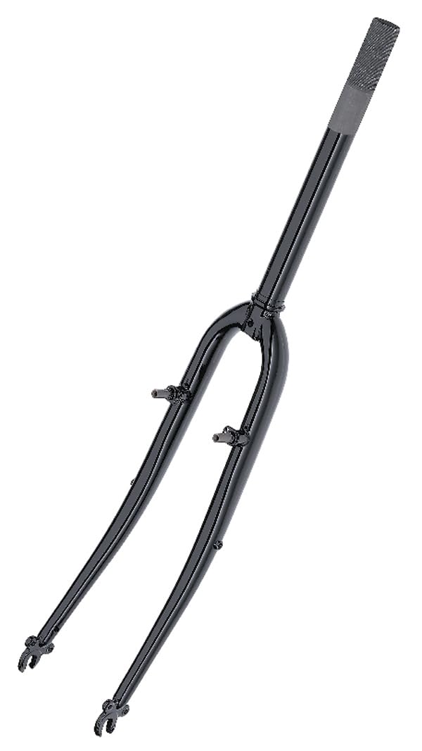 POINT Fahrrad-Gabeln TREKKING 28 Zoll Ø 1 1/8 Schwarz, TREKKING 28 Zoll Ø 1 1/8 Schwarz