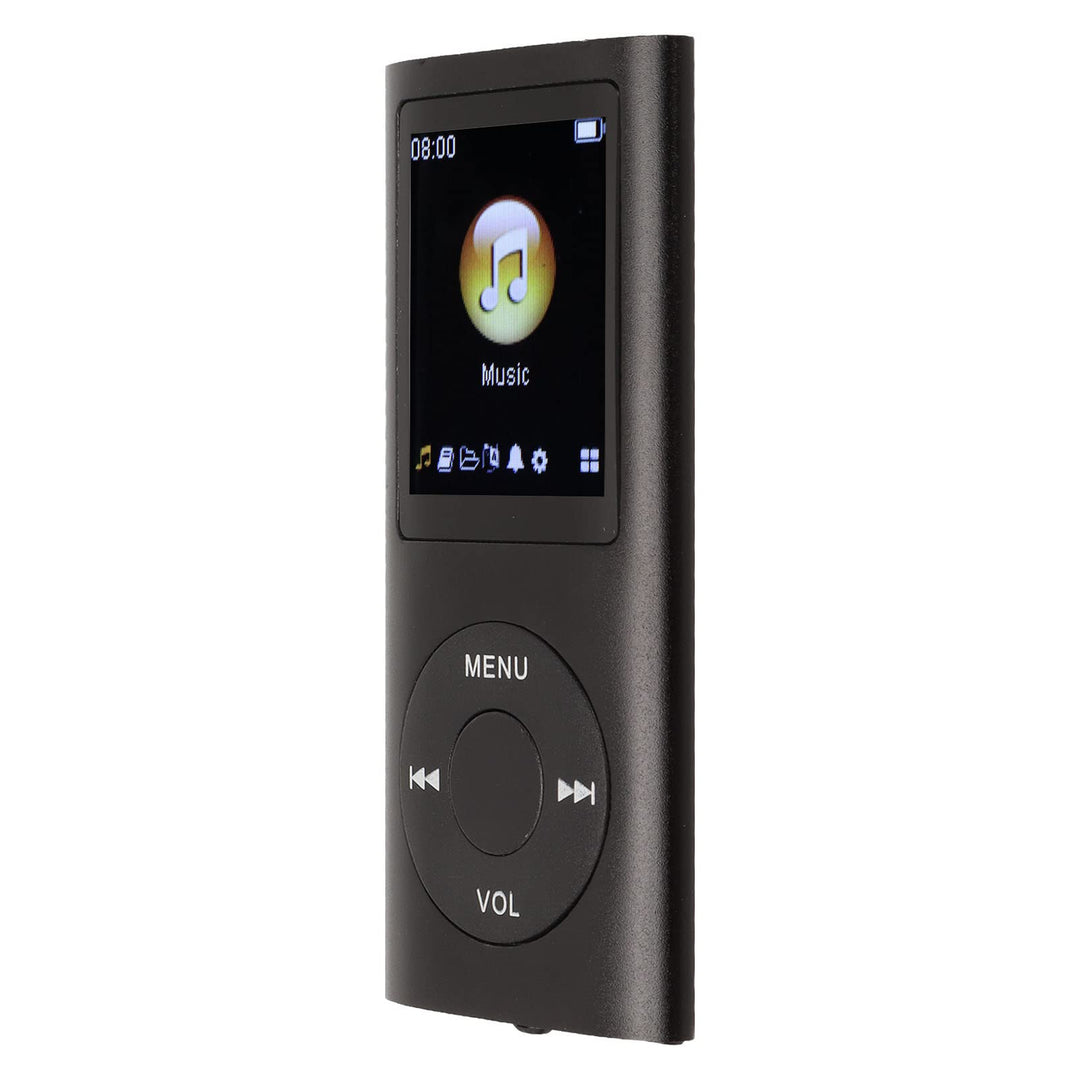 Yctze MP3/MP4-Player, Tragbarer Musikplayer mit Kopfhörer, 1,8-Zoll-HD-Bildschirm, Unterstützt Bis z