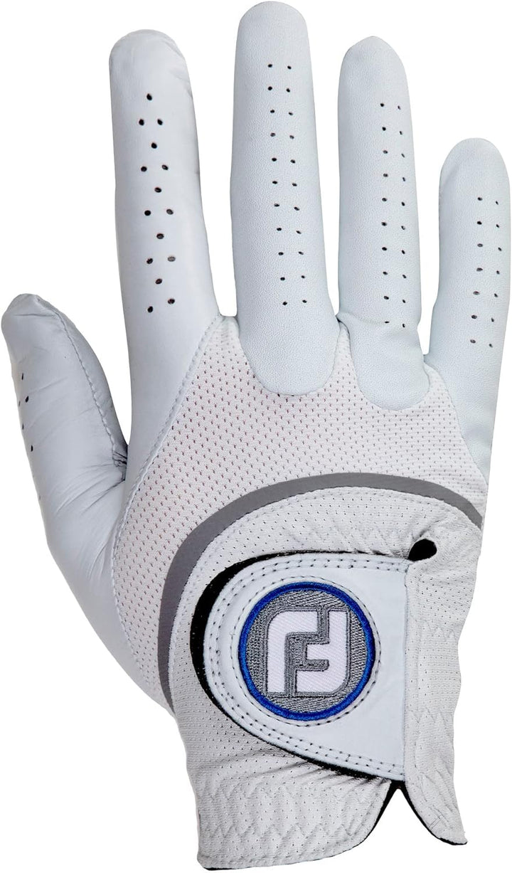 FootJoy Herren Hyperflx Golfhandschuhe L Weiss, L Weiss