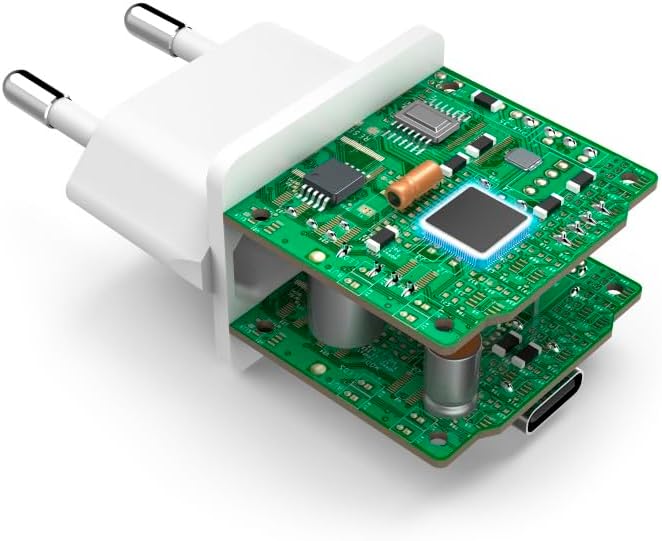 Hama Schnellladegerät USB-C Ladegerät 25 W (USB Ladegerät für Smartphone, Tablet etc., Ladestecker U