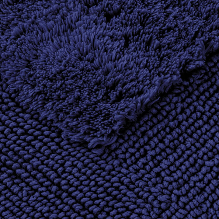 Möve Loft Getuftete Badematte 60 x 100 cm aus 100% Baumwolle, deep sea