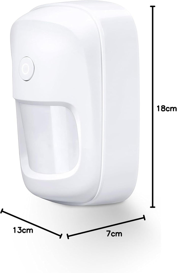 Lupus Electronics 12116 PIR Bewegungsmelder V2 für das XT Smarthome Alarmanlage, 1 W, 3 V, Weiss, 45