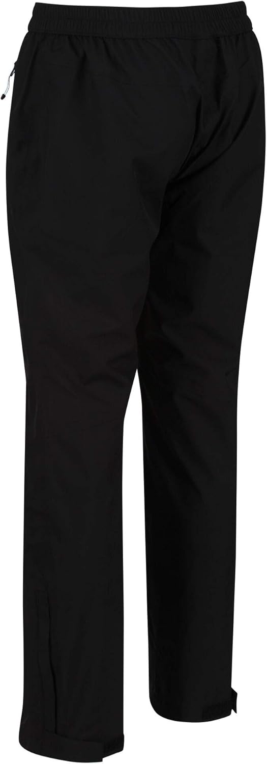Regatta Herren Highton Strch TRS Over Trousers 3XL Schwarz, 3XL Schwarz